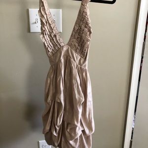 Size Medium champagne cocktail dress